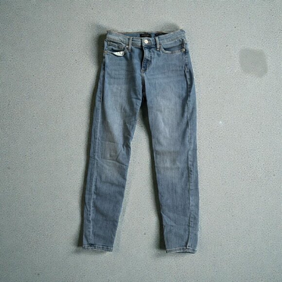 BANANA REPUBLIC Mid Rise Skinny Jeans Size 27 - Picture 2 of 11